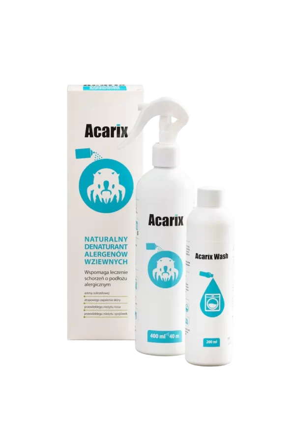Acarix + Acarix Wash Tylko 75.00 PLN